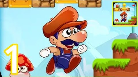 Super Bino Go - Gameplay Walkthrough Part 1 (iOS, Android)