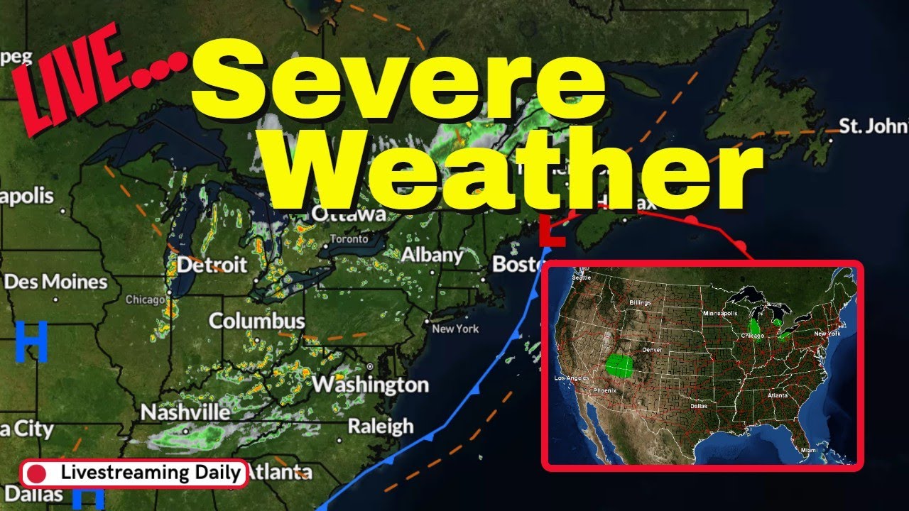 🔴Live: Severe Weather Coverage 10-15-24 - YouTube