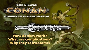 Skill Checks - Conan 2D20 RPG - Modiphius Games Tabletop