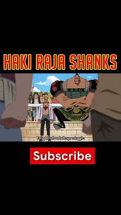 HAKI RAJA SHANKS #shorts #epicmoment #shanks #hakiraja #conqueor #onepiece