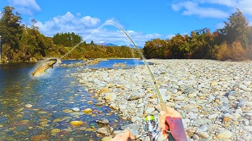 These lures got INHALED! | Scenic Brown Trout Fishing