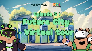 Future City - Virtual Tour | How are future cities like? | Future Mobility by Pants Bear Kids - Cartoons 75 views 7 days ago 2 minutes, 46 seconds
