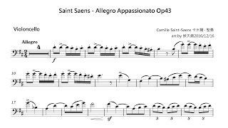 Saint Saens 卡米爾 · 聖桑  Allegro Appassionato Op43