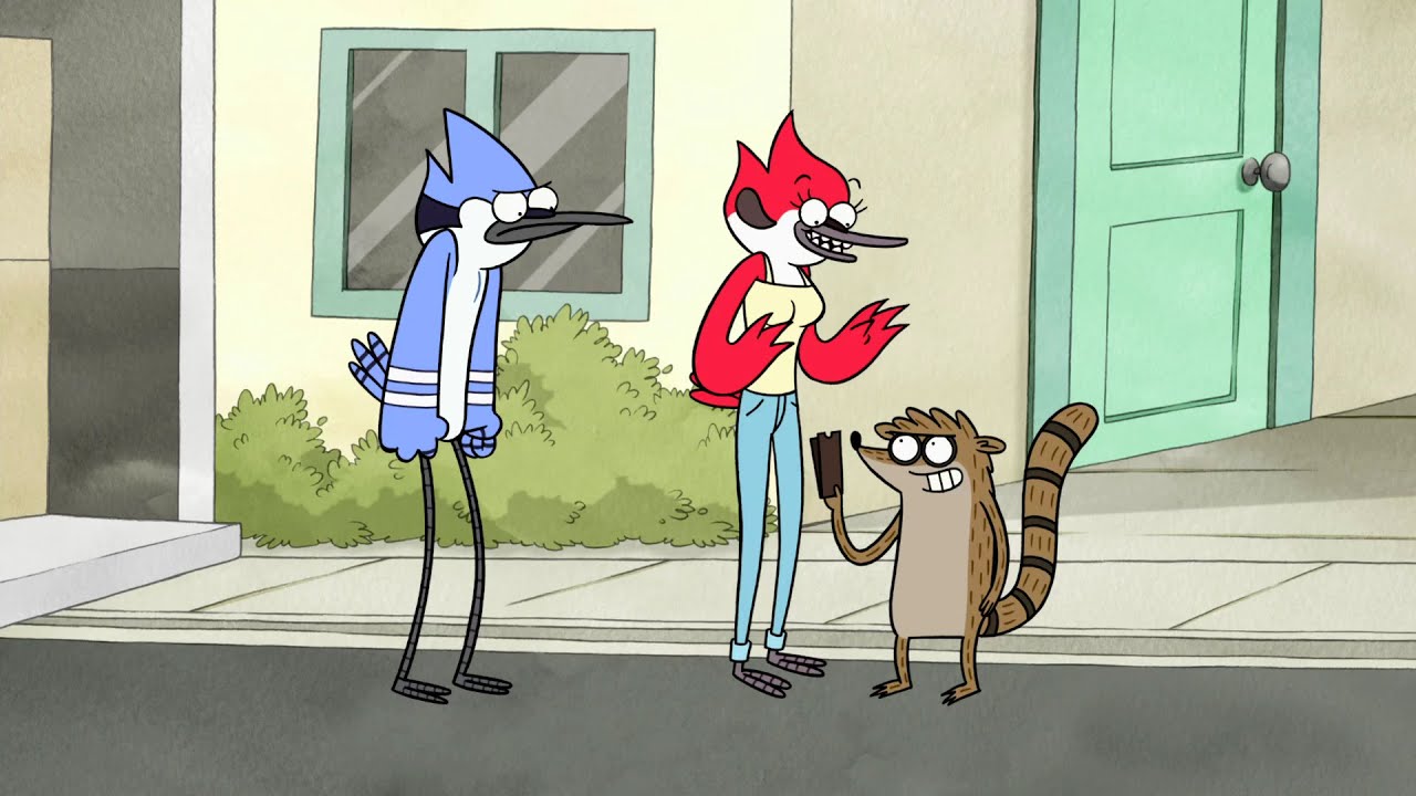 Regular Show - Mordecai And Rigby Help Margaret Move Out - YouTube.