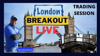 London  Breakout Live Trading Session With The Forex Apostle