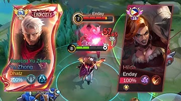 REASON WHY THEY CALL YU ZHONG AS NEW BUFF HERO DESTROYER!! (must watch)