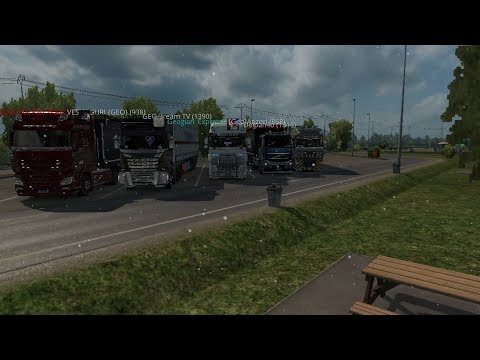euro truck simulator 2 online qartulad by GEOstream TV