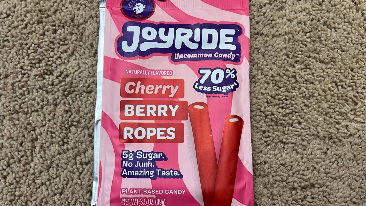 Joyride Cherry Berry ropes review - YouTube