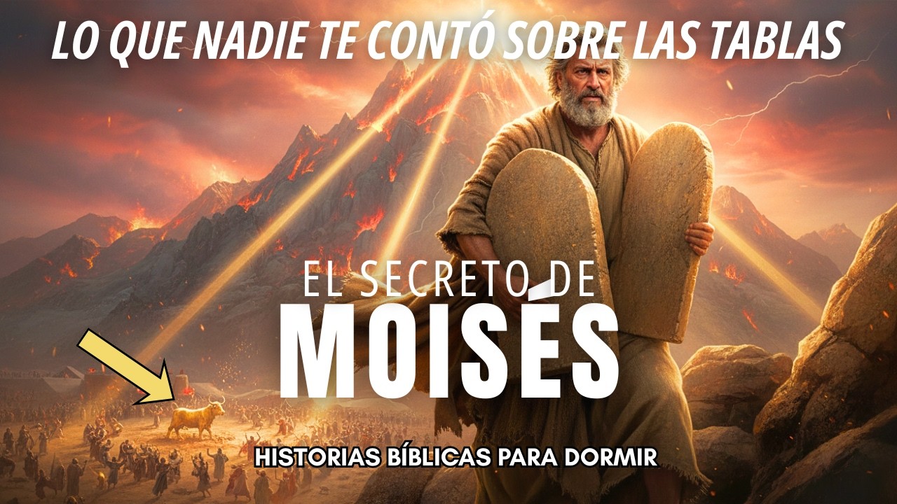 El Secreto de las Tablas de la Ley – ¿Qué Destruyó Moisés Antes de Mostrarlo al Pueblo? Para  Dormir