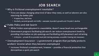 MACRO - Chapter 15 - Unemployment
