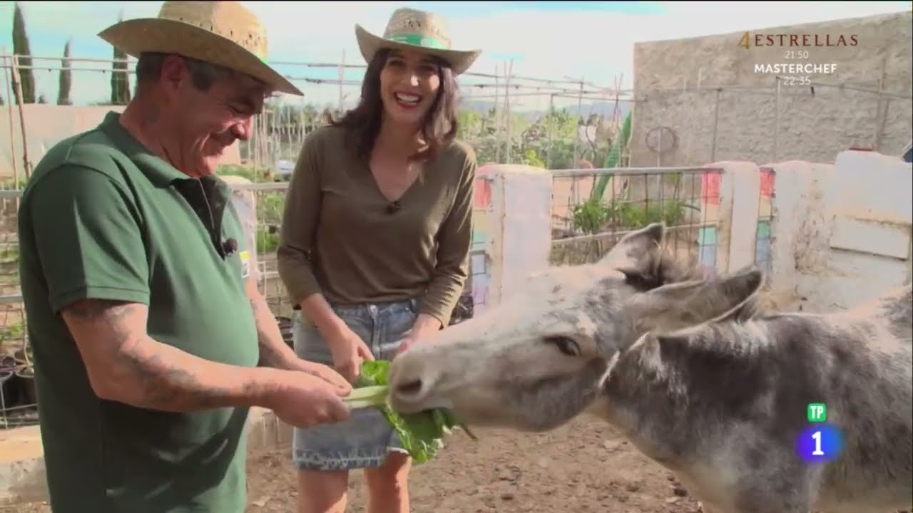 El programa de TVE ‘Aquí la Tierra’ visitó el huerto de Antonio Moreno ‘El Cura’