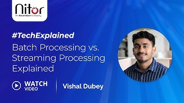 Batch Processing vs. Streaming Processing Explained | Tech Explained with Vishal Dubey
