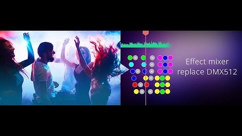 Introduction to the Music Function and Effect Mixer Feature of iLUX Mesh APP controlled LE Products
