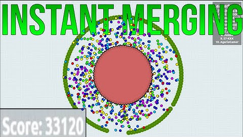AGAR.IO - PRIVATE SERVER // INSTANT MERGING