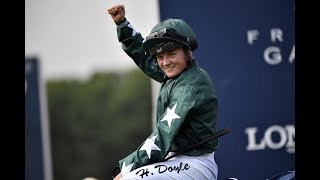 History! HOLLIE DOYLE and NASHWA win the Prix de Diane Longines!