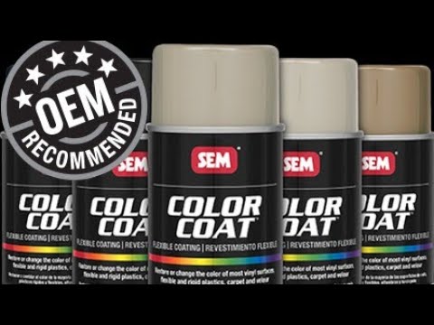 How To Paint Your Car S Plastic Trim Using Sem Color Coat No Sanding Method