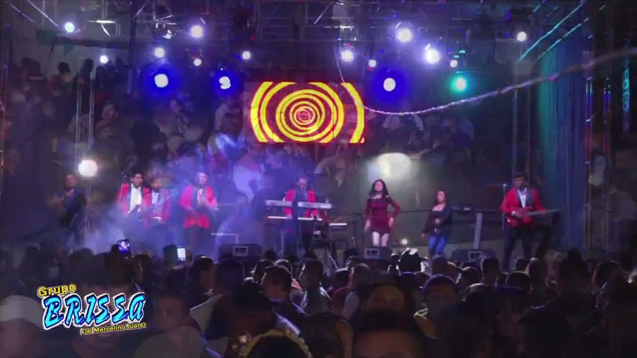 Grupo Brissa de Marcelino Juarez en la Pista el Molinito