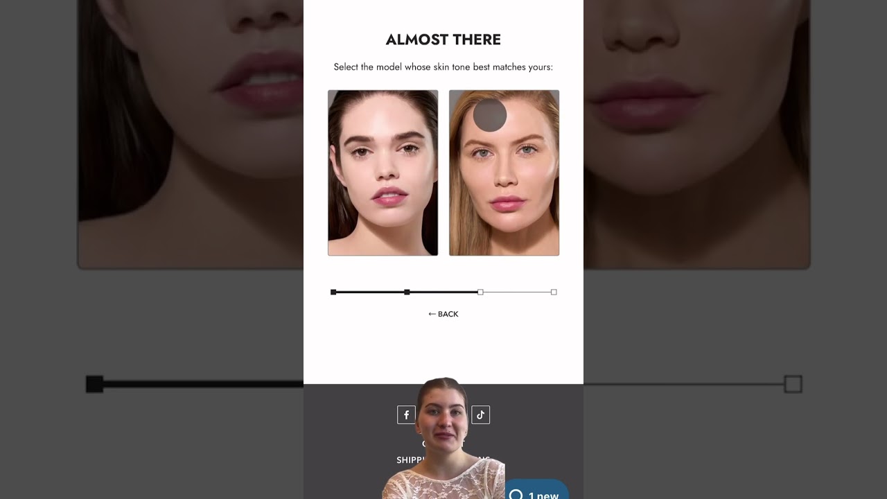 A perfect shade match in seconds... ✨