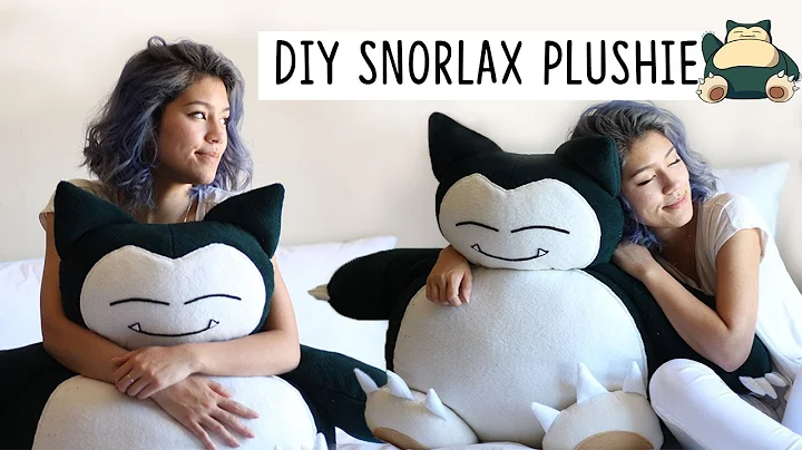 Win a Cute DIY Snorlax Plushie!