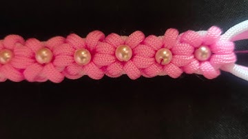 How to tie easy knot pattern paracord macrame