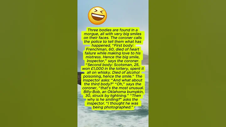 Three Corpses with Smiles: The Latest Story Will Shock You! 😱