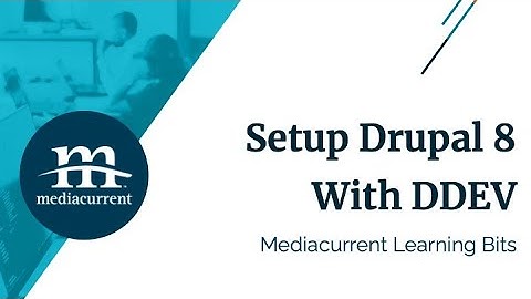 Setup Drupal 8 with DDEV