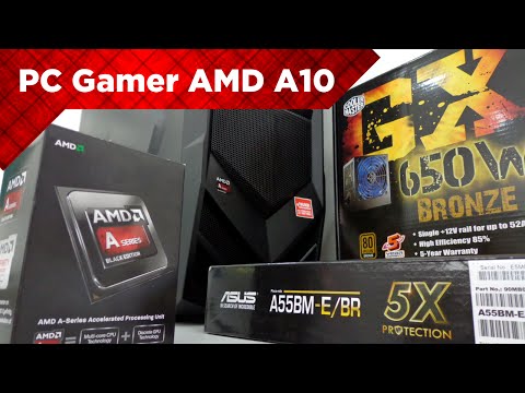 PC Gamer AMD A10 Asus A55Bm A 2