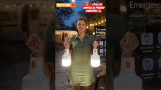​Camping Aventura #IluminaçãoLED #OutdoorLife #Prepness #EquipamentoDeCamping #Praticidade #Promoção