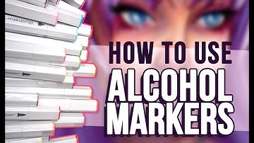 HOW I USE ALCOHOL MARKERS | Ft. Spectrum Noir Markers