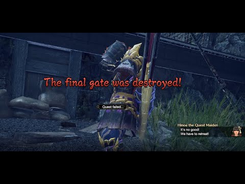 What happens when you fail The endgame monster/Rampage(spoilers)