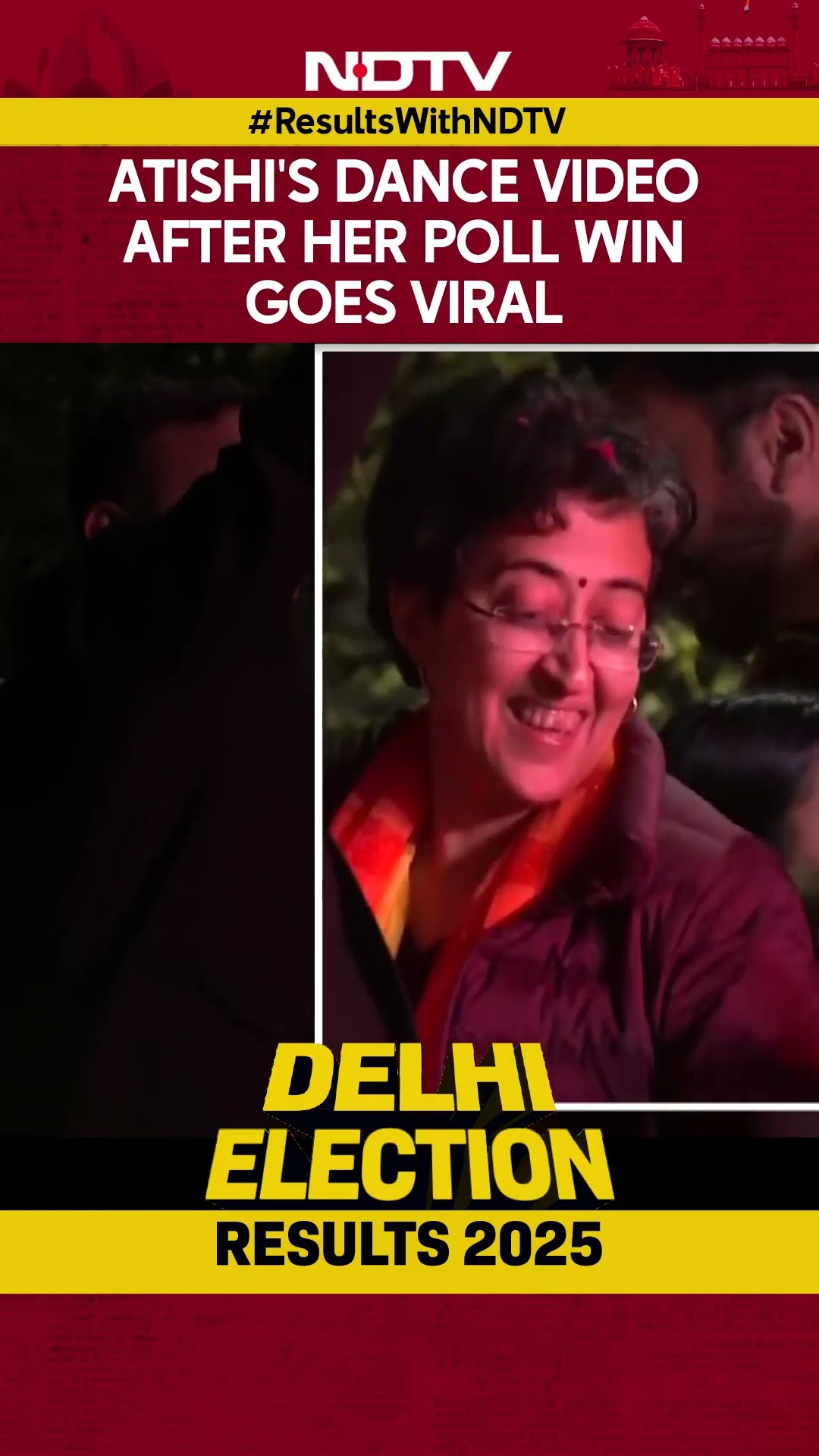 Atishi Dance Video | Atishi's Dance Video After Her Poll Win Goes Viral