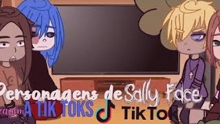 sally face reagindo a tik toks - GACHA CLUB (Parte 6)