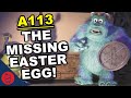 Monsters Inc and the MISSING A-113 Easter Egg