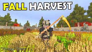 Harvesting Crops Before Winter - Vintage Story (2026) - Ep 28