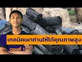 เทคนิคการเผาถ่านให้ได้คุณภาพสูงตอนที่1 | เตาเผาถ่าน