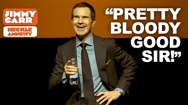 A Heckle That Actually Made Jimmy Laugh! | Jimmy Carr Vs Hecklers | Jimmy Carr
