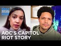 AOC Reveals What Happened To Her During The Capital Riot | The Daily Social Distancing Show