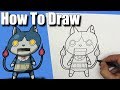How To Draw Robonyan from Yo-kai Watch! - EASY - Step By Step