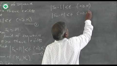T.Y.B.Sc(Real Analysis) || Topic: Convergent Sequences || By Prof. Andhare P.G.