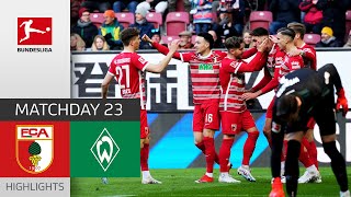 FC Augsburg - SV Werder Bremen 2-1 | Highlights | Matchday 23 – Bundesliga 2022/23