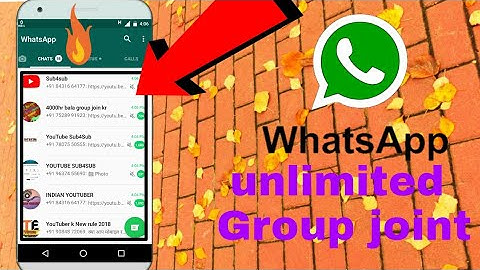 How to get unlimited WhatsApp group joint from your account || one click in unlimited Group joint...