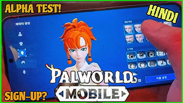 How To Sign-Up? Krafton Palworld Mobile For The First Beta | Hindi |