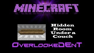 Hidden Room Under a Couch - Minecraft Xbox 360/PS3 - [Tutorial]