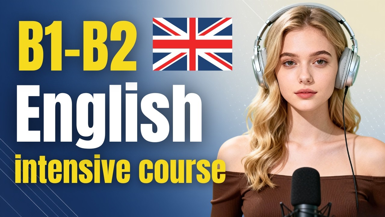 Ways to improve your English in 2 hours / English listening practice B1-B2 / quickly