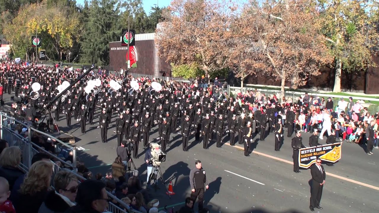 Westfield HS Marching Bulldogs - 2014 Pasadena Rose Parade