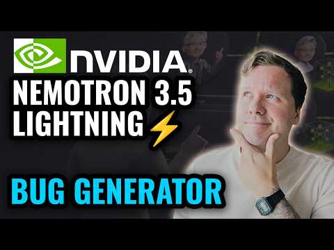 Nvidia Nemotron 3.5 Lightning 30B A3B tested - 16GB Local LLM setup