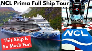 Norwegian Prima Full Ship Tour - OK It's Different, But Is That A Good Thing?