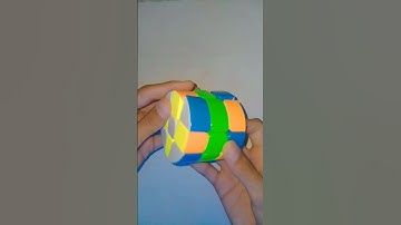 How To Make Checkerboard Pattern On Cylinder Cube #viral