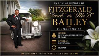 LIVE: Fitzgerald Bailey Thanksgiving Service | Mizpah Funeral Home