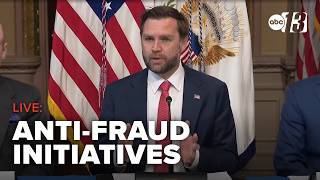 LIVE: Vice President JD Vance on anti-fraud initiatives